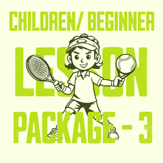 Beginners Tennis Lesson Package - 3