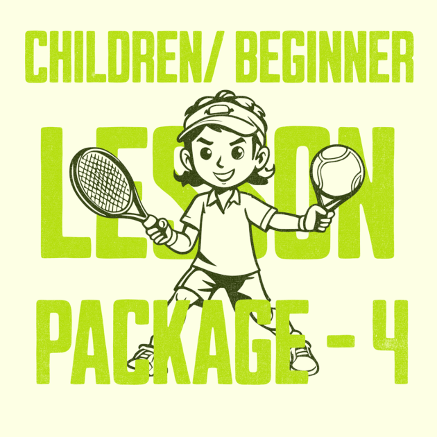 Beginners Tennis Lesson Package - 4