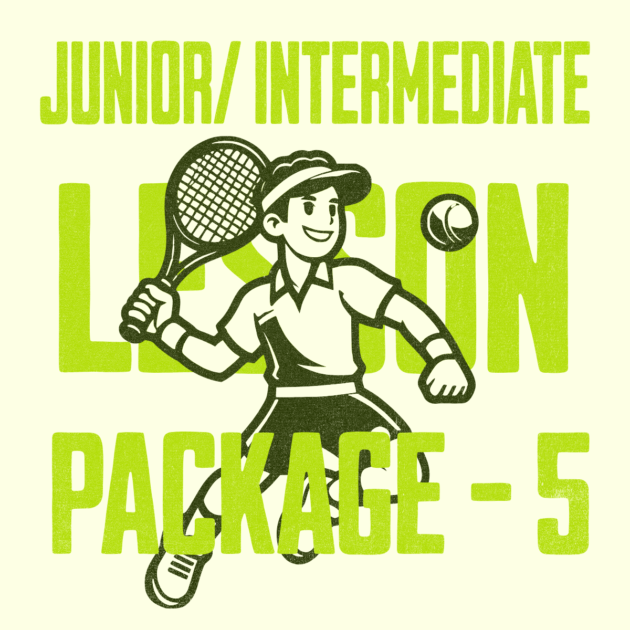 Intermediate Tennis Lesson Package - 5