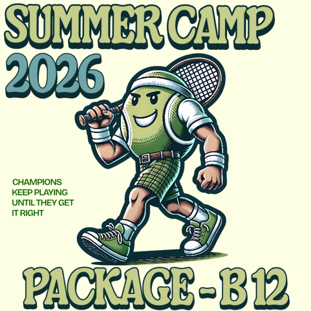 Summer Break Tennis Camp Package - B12