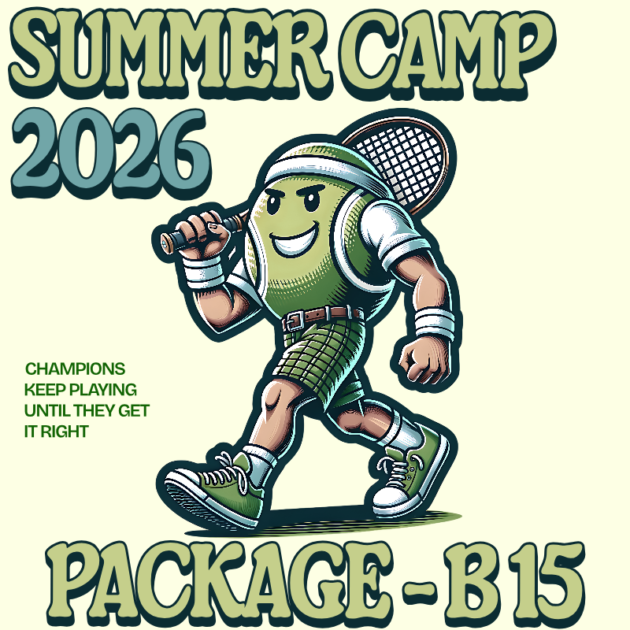 Summer Break Tennis Camp Package - B15